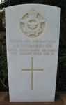 Headstone of Lac J B Richardson killed in the crash of Anson W2165 
Mallala War Cemetery. 
Photo Rod Farquhar.